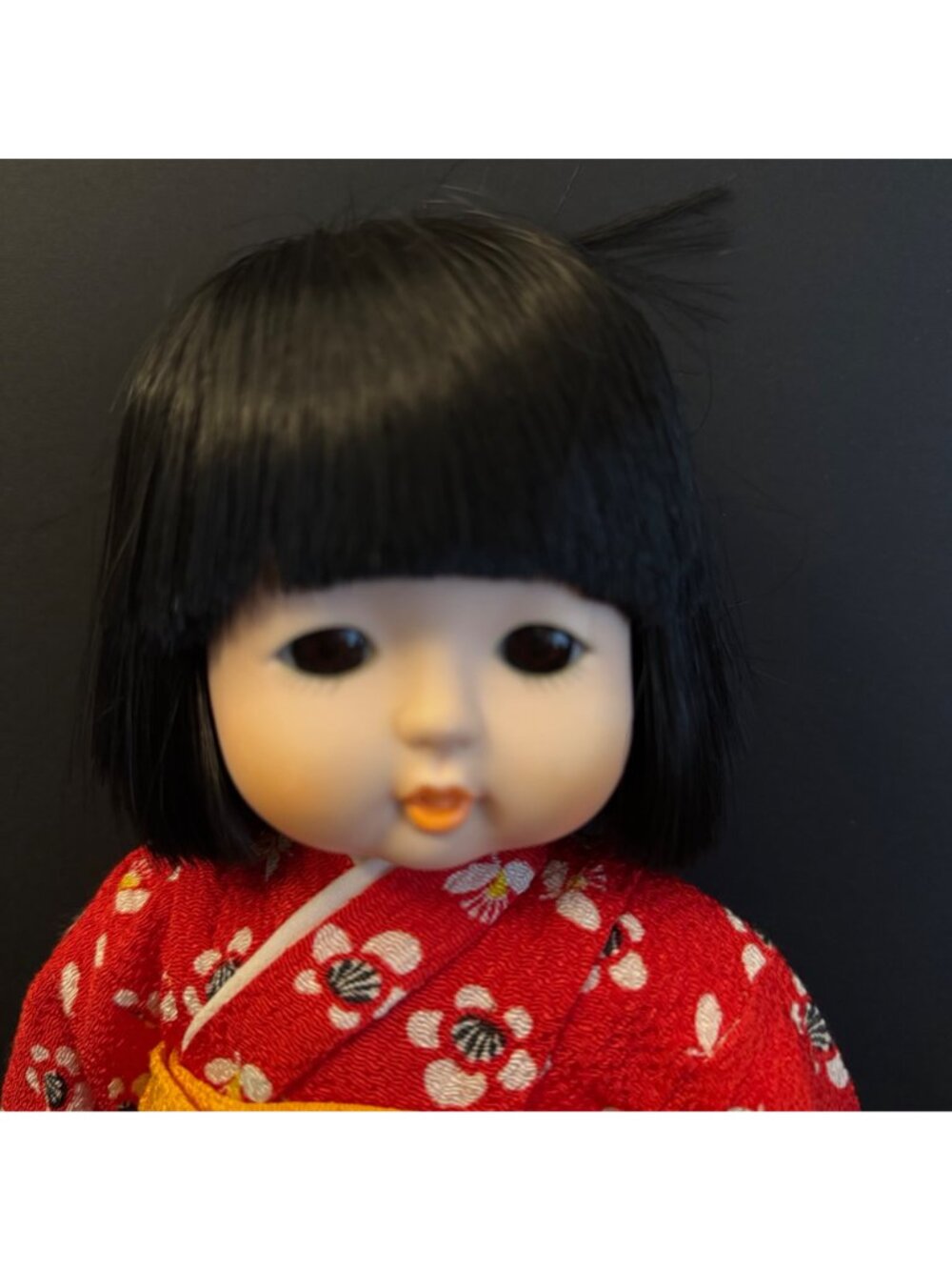 Vintage Sekiguchi Seiko Geisha Doll, Ichimatsu, Kimono, Collectible Toy 1970s. - Picture 3 of 14